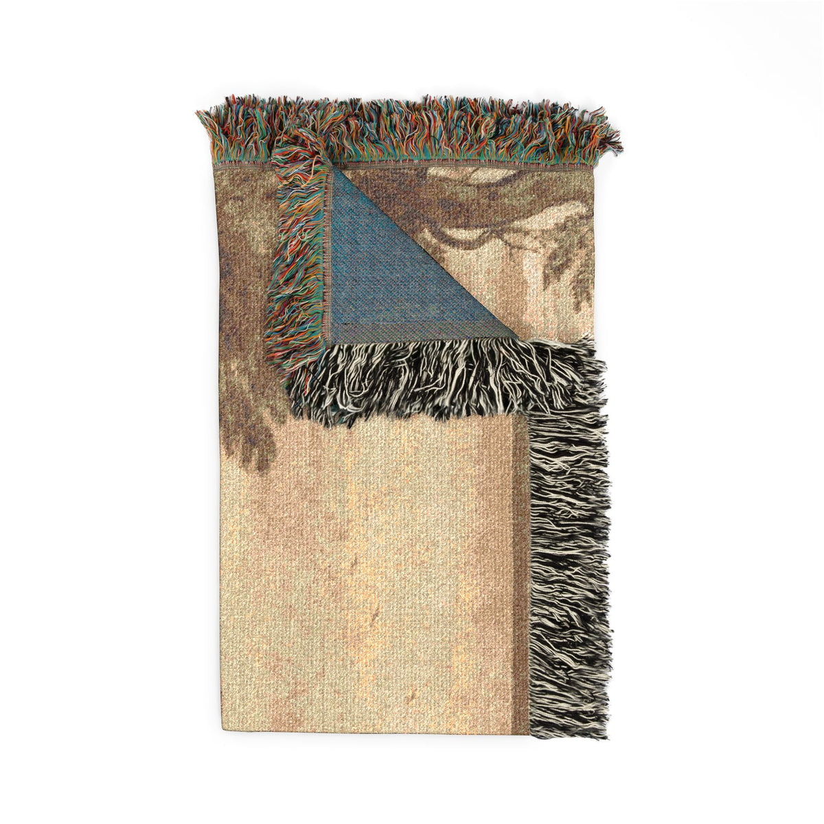 A Wooded River Landscape — Lorrain Tapestry Blanket
