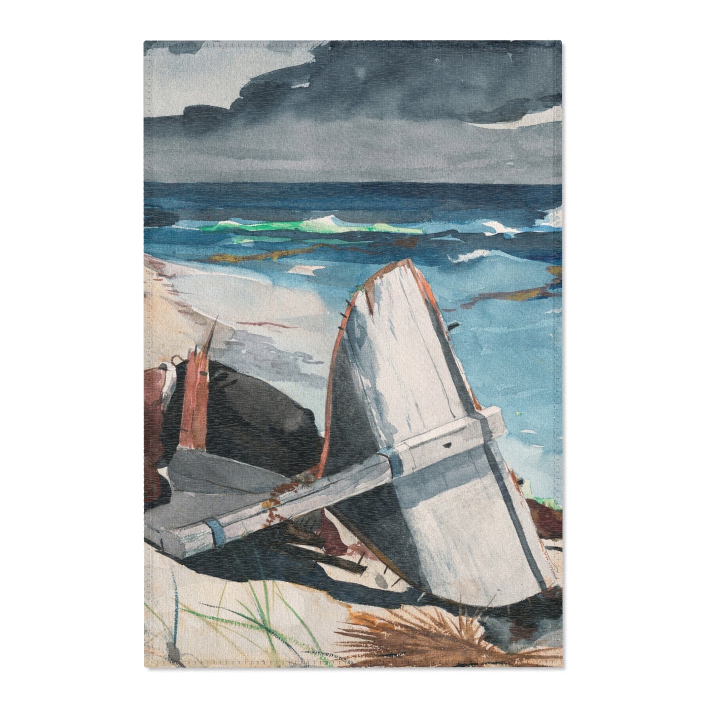 Winslow Homer - After the Hurricane, Bahamas | Area Rug