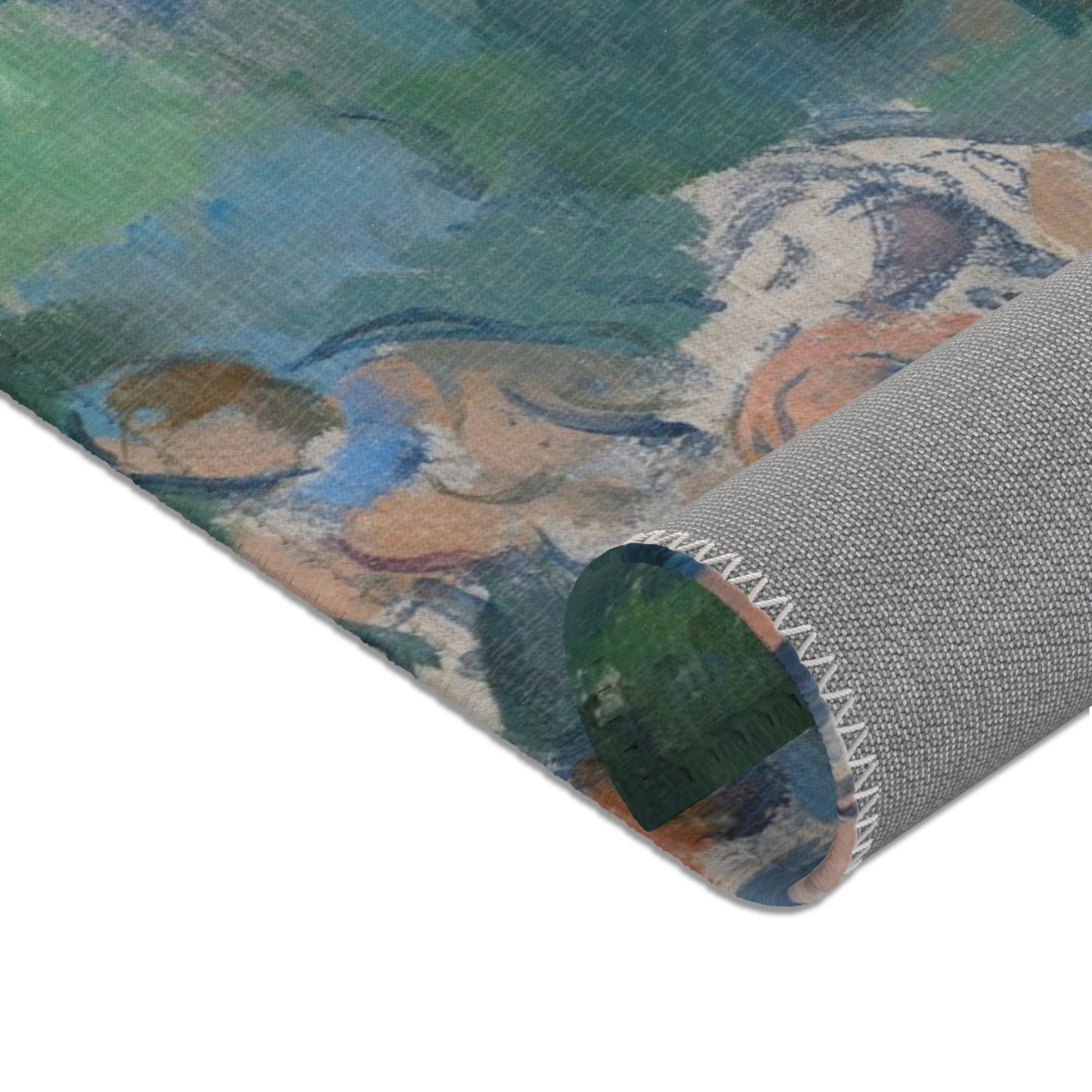 Paul Cezanne - The Bathers | Area Rug