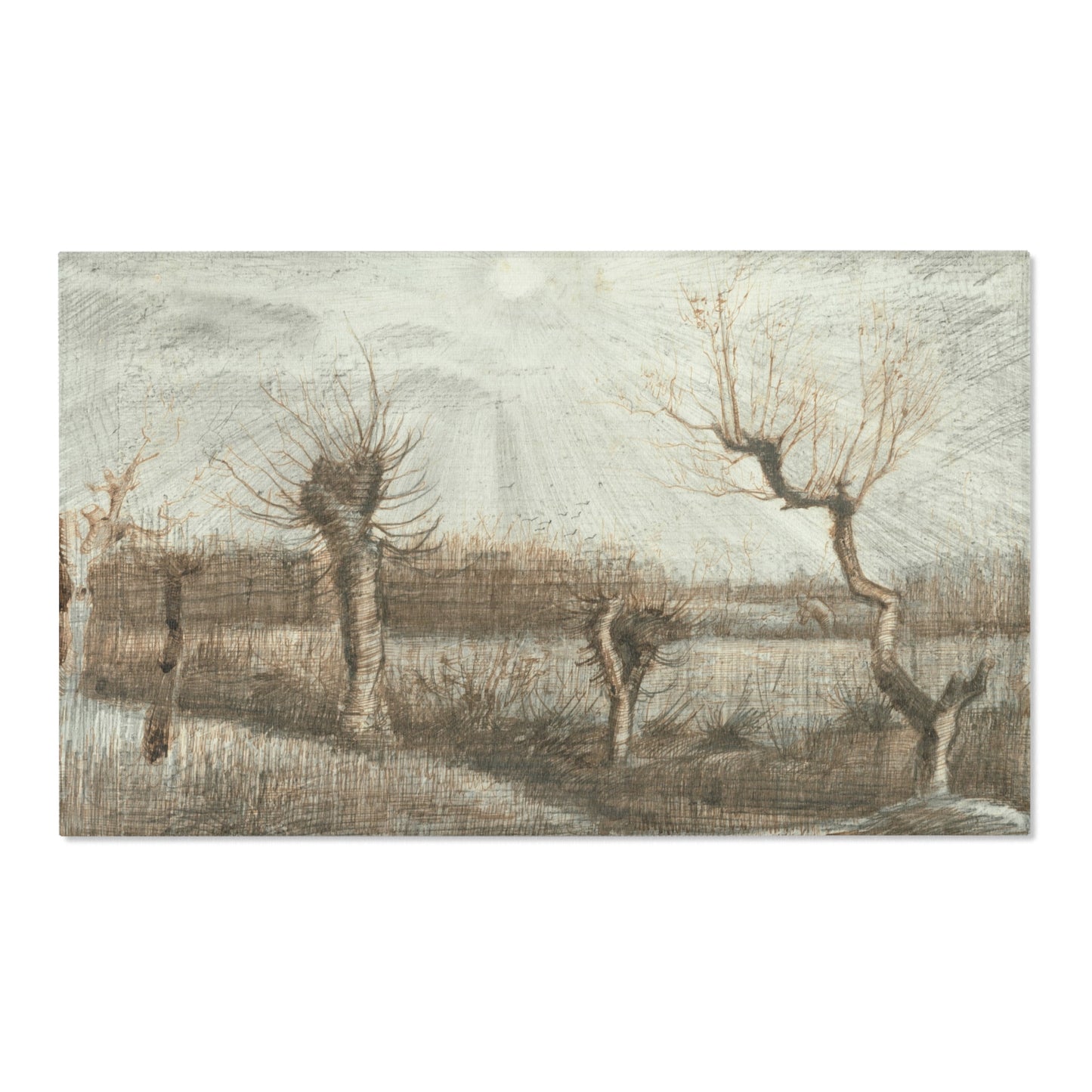 Vincent van Gogh - Tetards (Pollards) | Area Rug