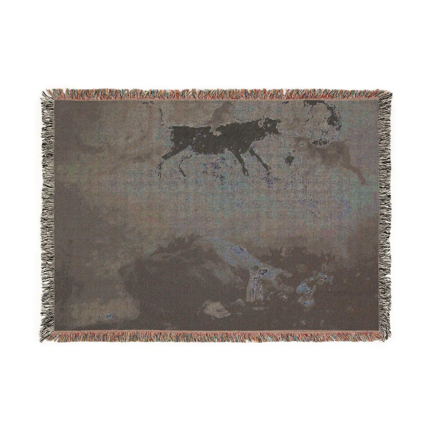 (Agen) Caprice - Francisco de Goya 1818-1819 - Musée des Beaux-Arts d'Agen | Woven Tapestry Blanket