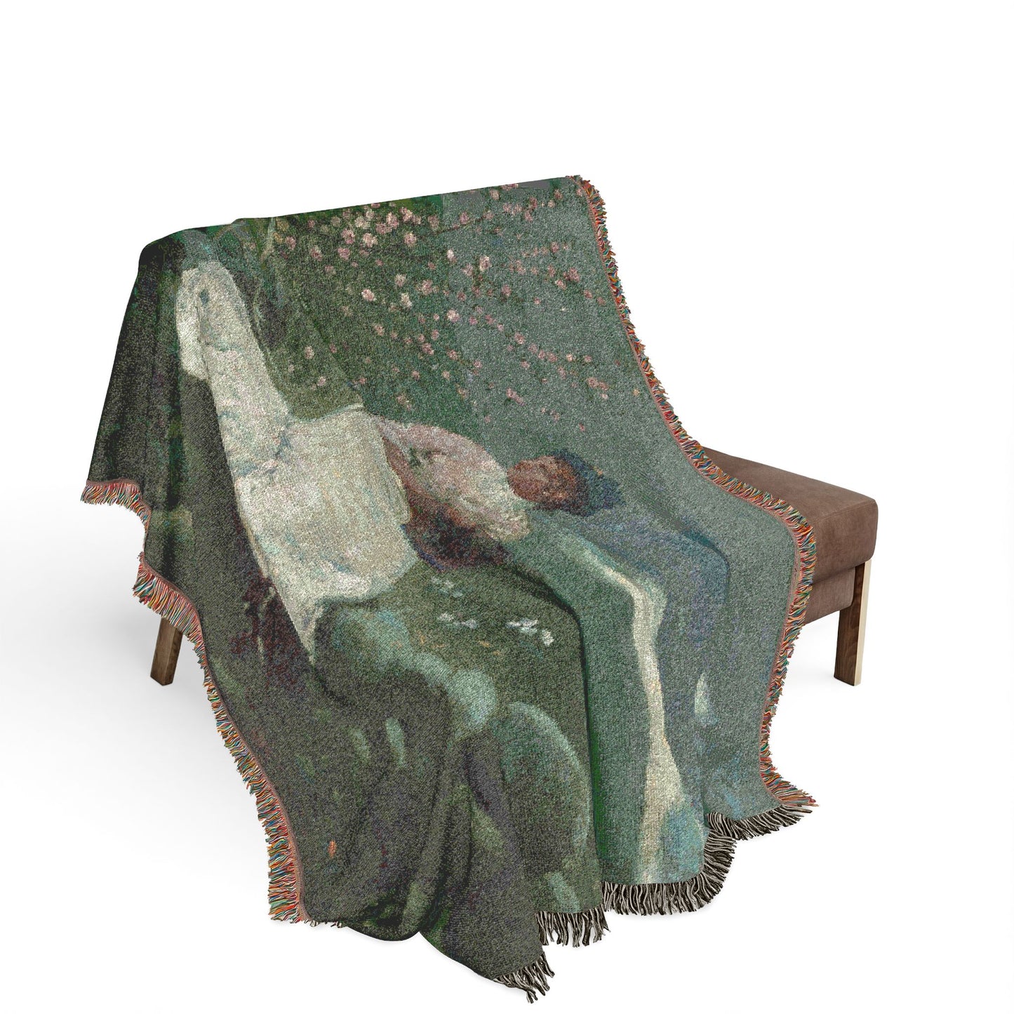 Winslow Homer - Peach Blossoms | Woven Tapestry Blanket