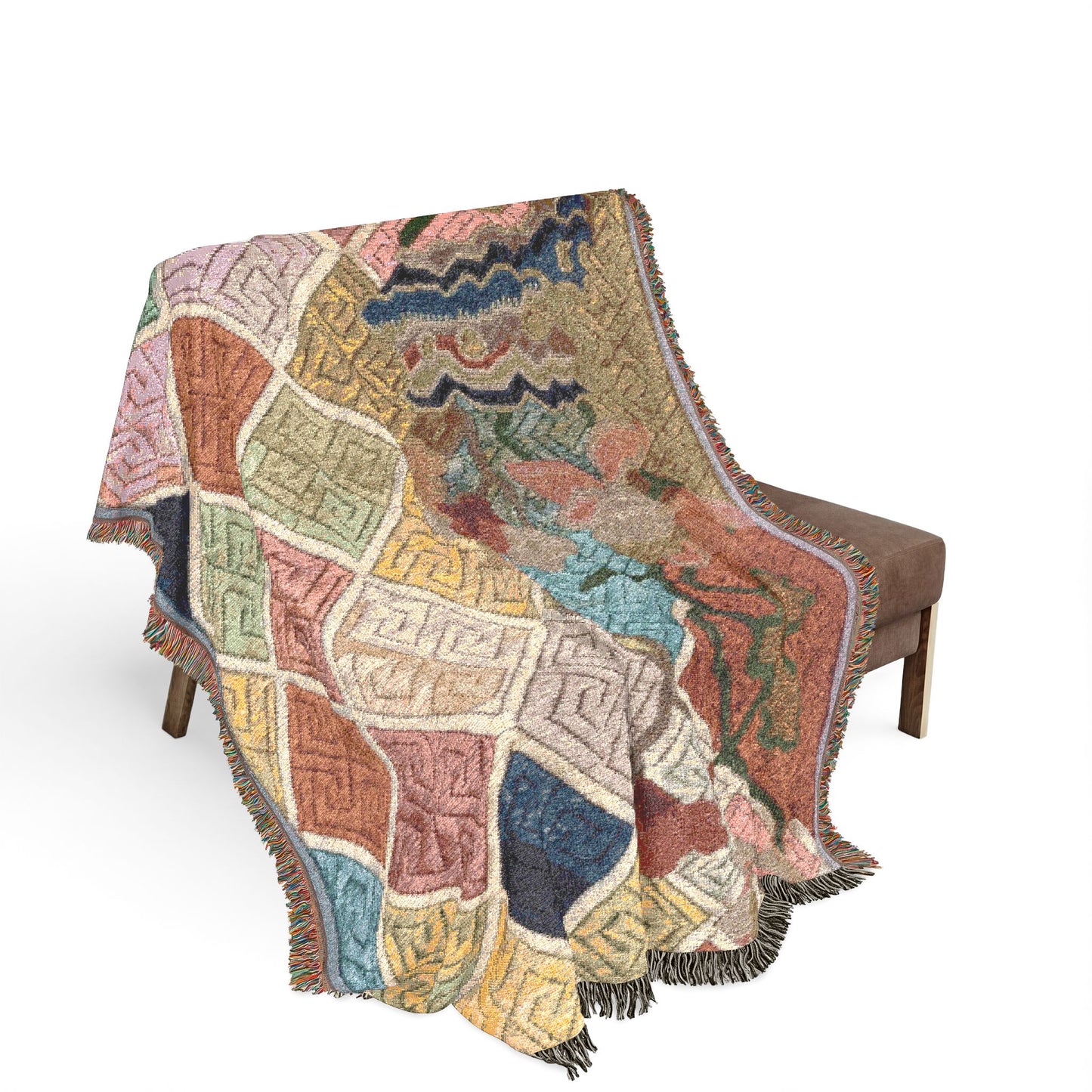023_panel-furnishing-fabric | Woven Tapestry Blanket