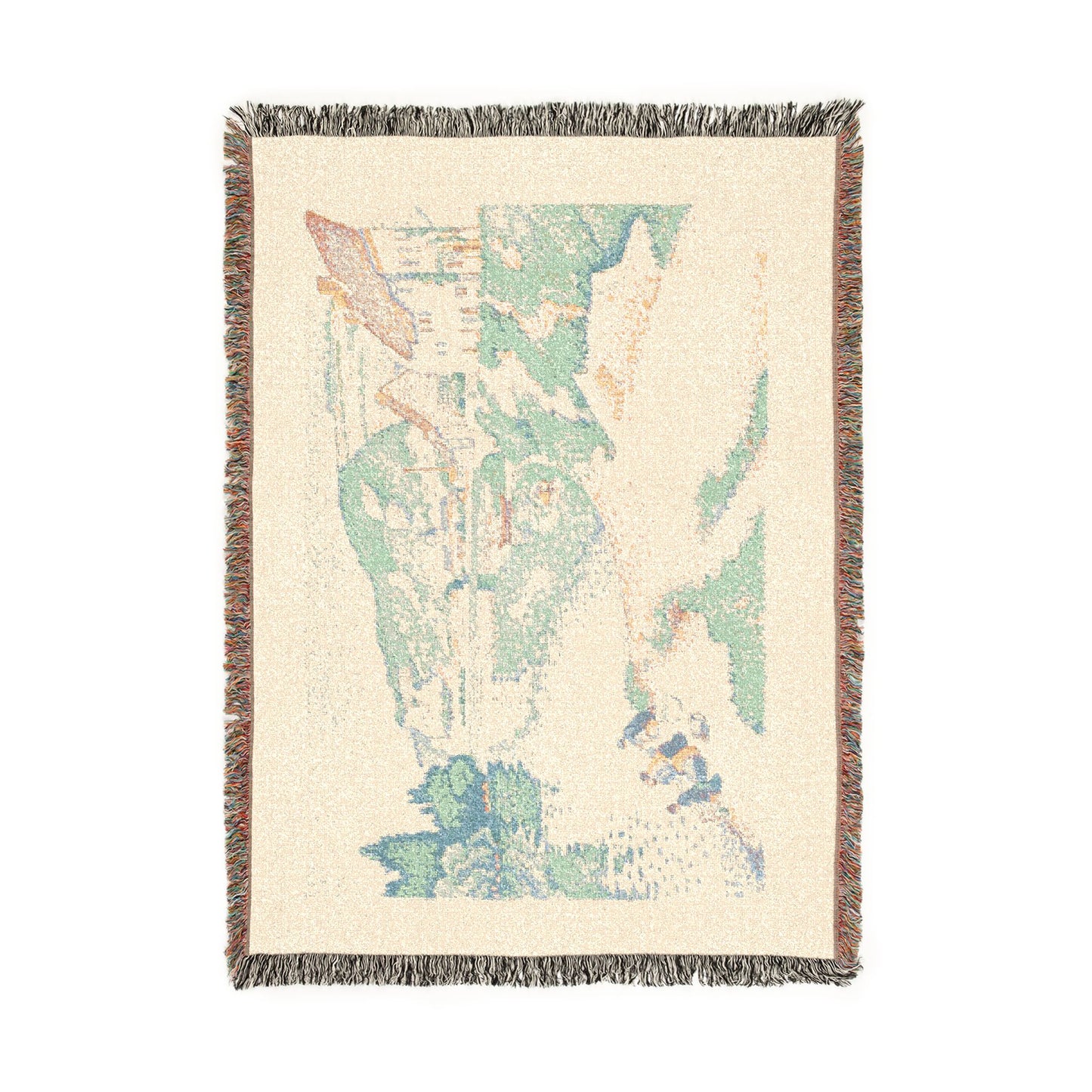 Paul Signac - The Andelys | Woven Tapestry Blanket