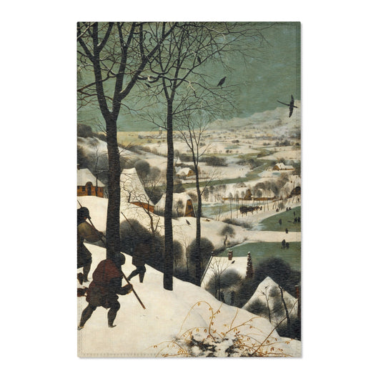 Hunters in the Snow (Winter) — Bruegel Area Rug