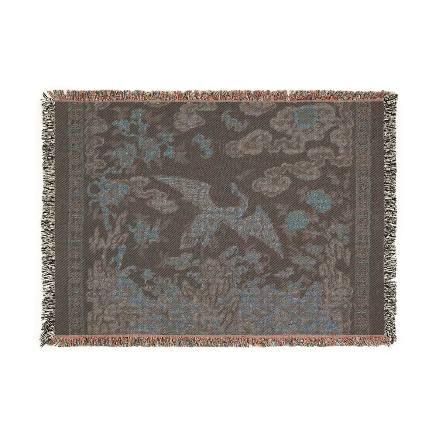 123_buzi-court-rank-badge | Woven Tapestry Blanket