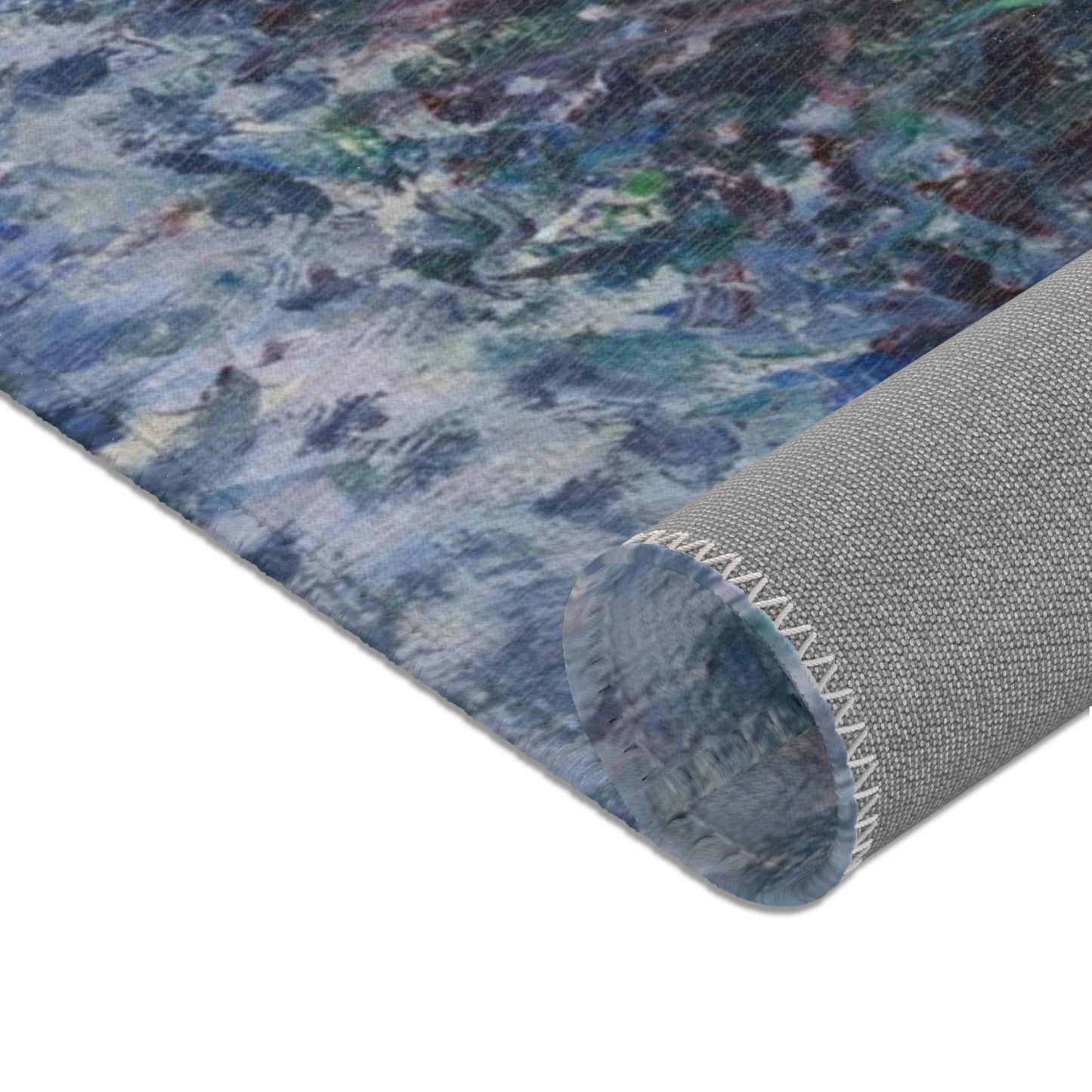 Claude Monet - Rocks at Port-Goulphar, Belle-Île | Area Rug