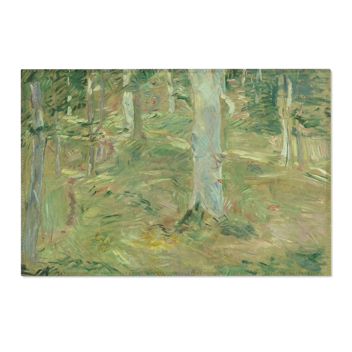 Berthe Morisot - Forêt de Compiègne | Area Rug