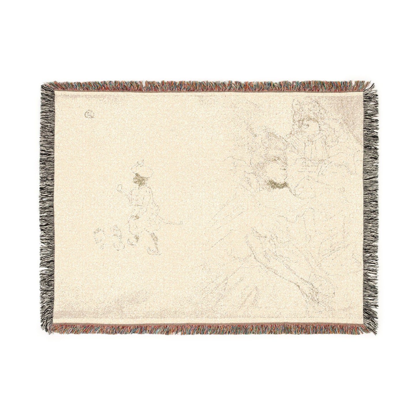 Henri de Toulouse-Lautrec - Cover for L'exemple de Ninon de Lenclos amoureuse | Woven Tapestry Blanket