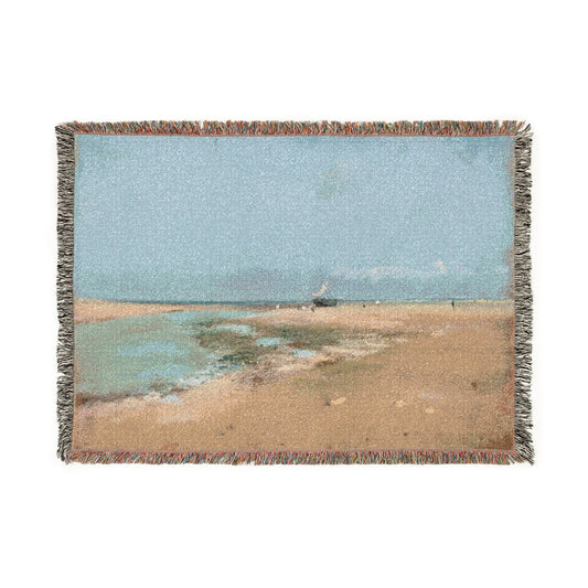 Beach at Low Tide — Degas Tapestry Blanket