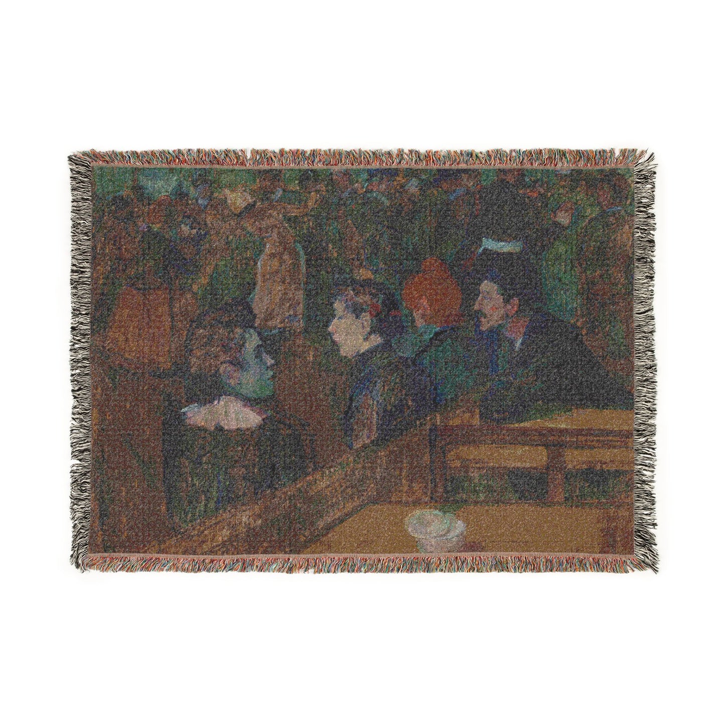 Henri de Toulouse-Lautrec - Moulin de la Galette | Woven Tapestry Blanket