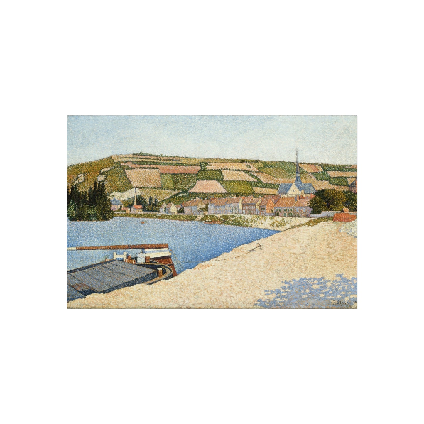 Paul Signac - Les Andelys, Côte d'Aval | Fine Art Poster