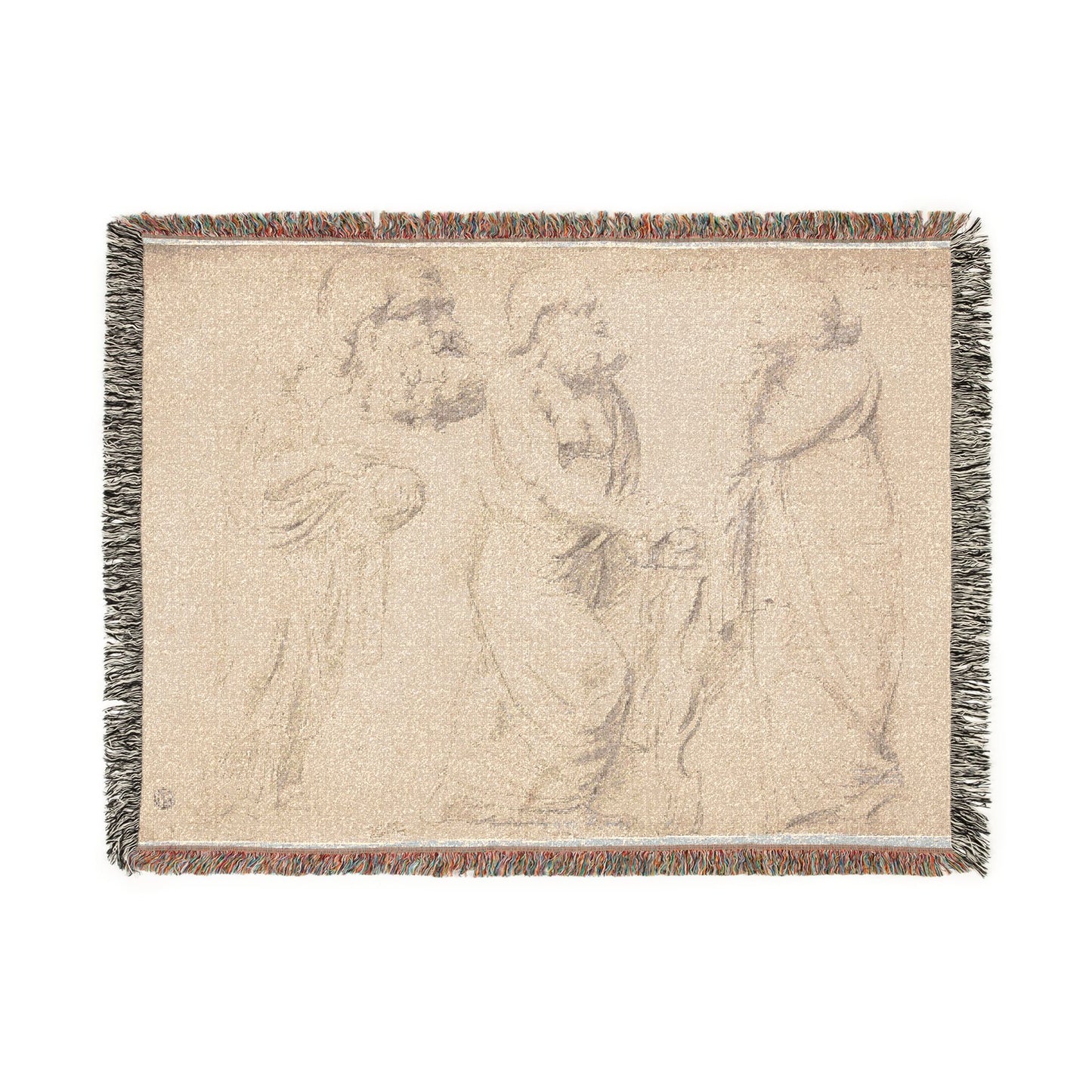 Peter Paul Rubens - Studies of a Roman Sarcophagus | Woven Tapestry Blanket