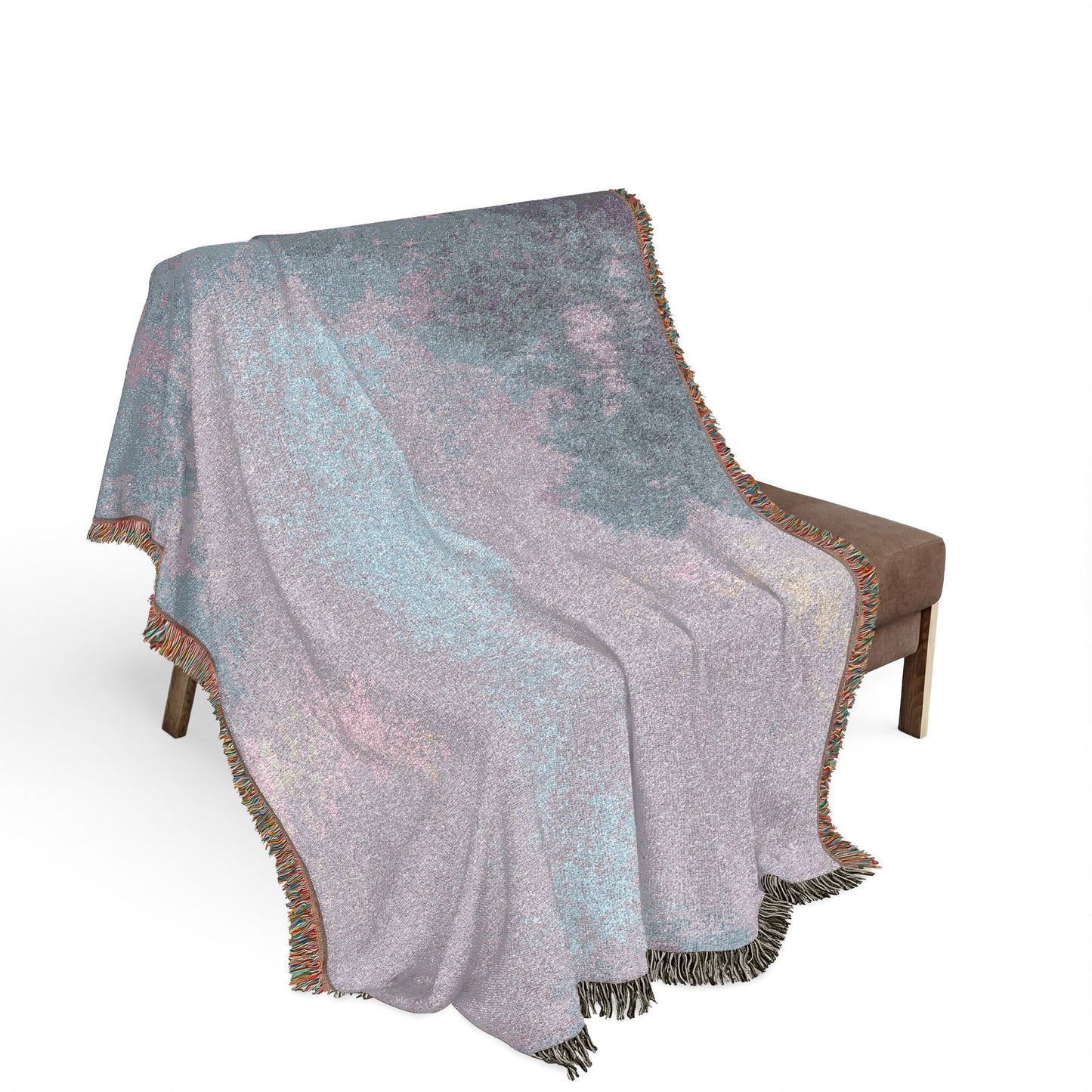 Claude Monet - Branch of the Seine near Giverny (Mist) | Woven Tapestry Blanket