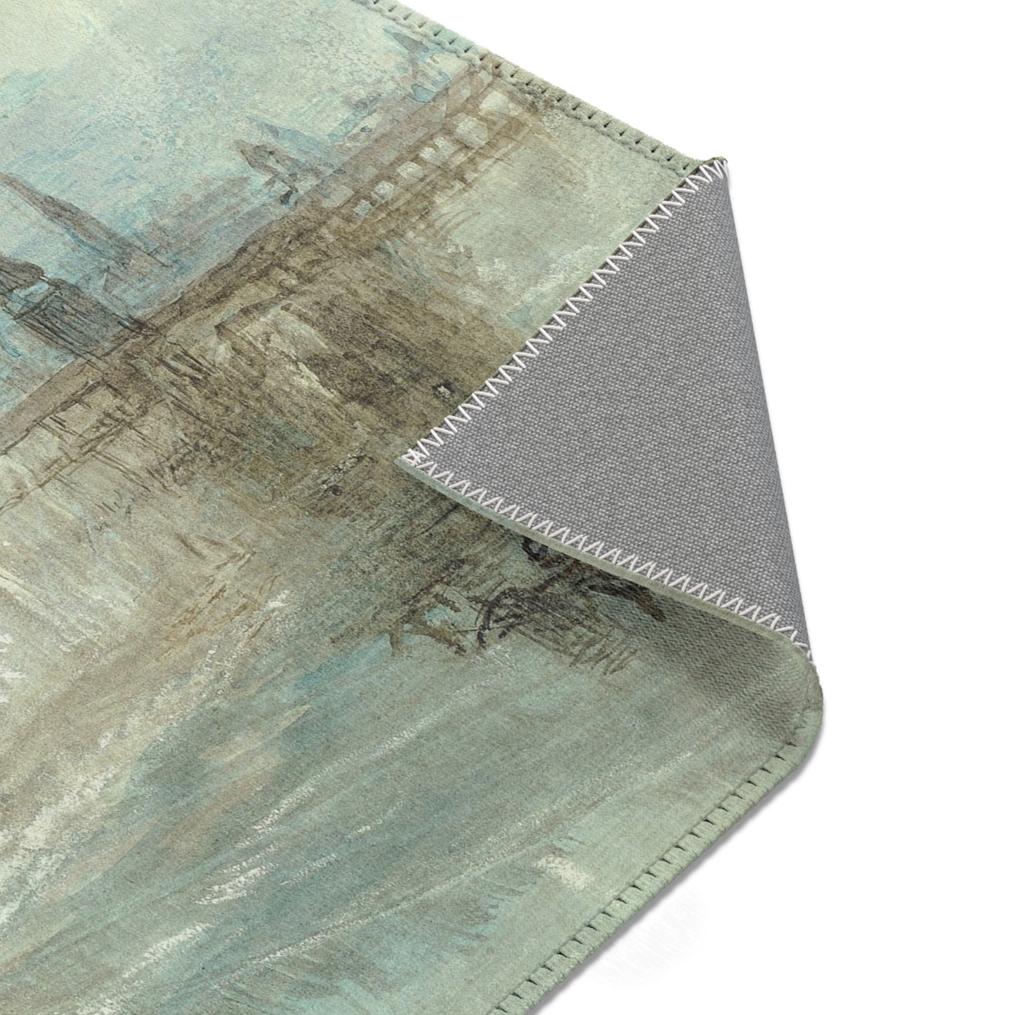 Joseph Mallord William Turner - View of Lucerne | Area Rug