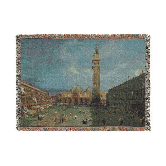 Piazza San Marco — Canaletto Tapestry Blanket