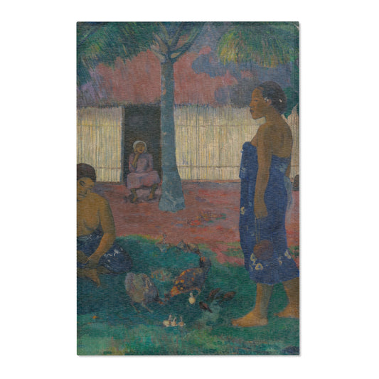 Why Are You Angry? — Gauguin Area Rug