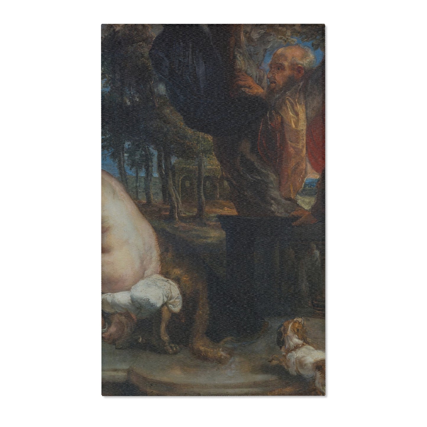 Susanna and the Elders - Peter Paul Rubens | Area Rug