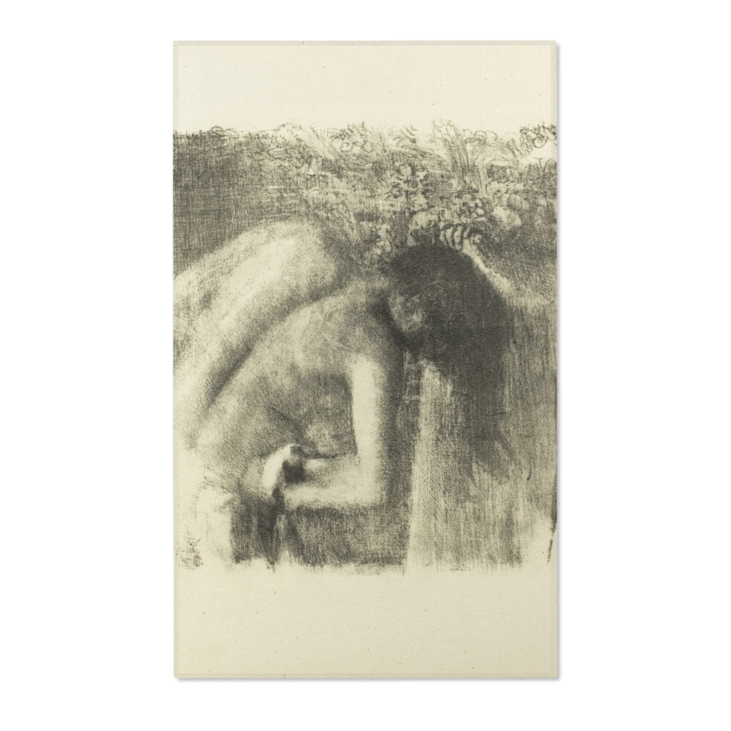 Hilaire Germain Edgar Degas - After the Bath (large version) | Area Rug