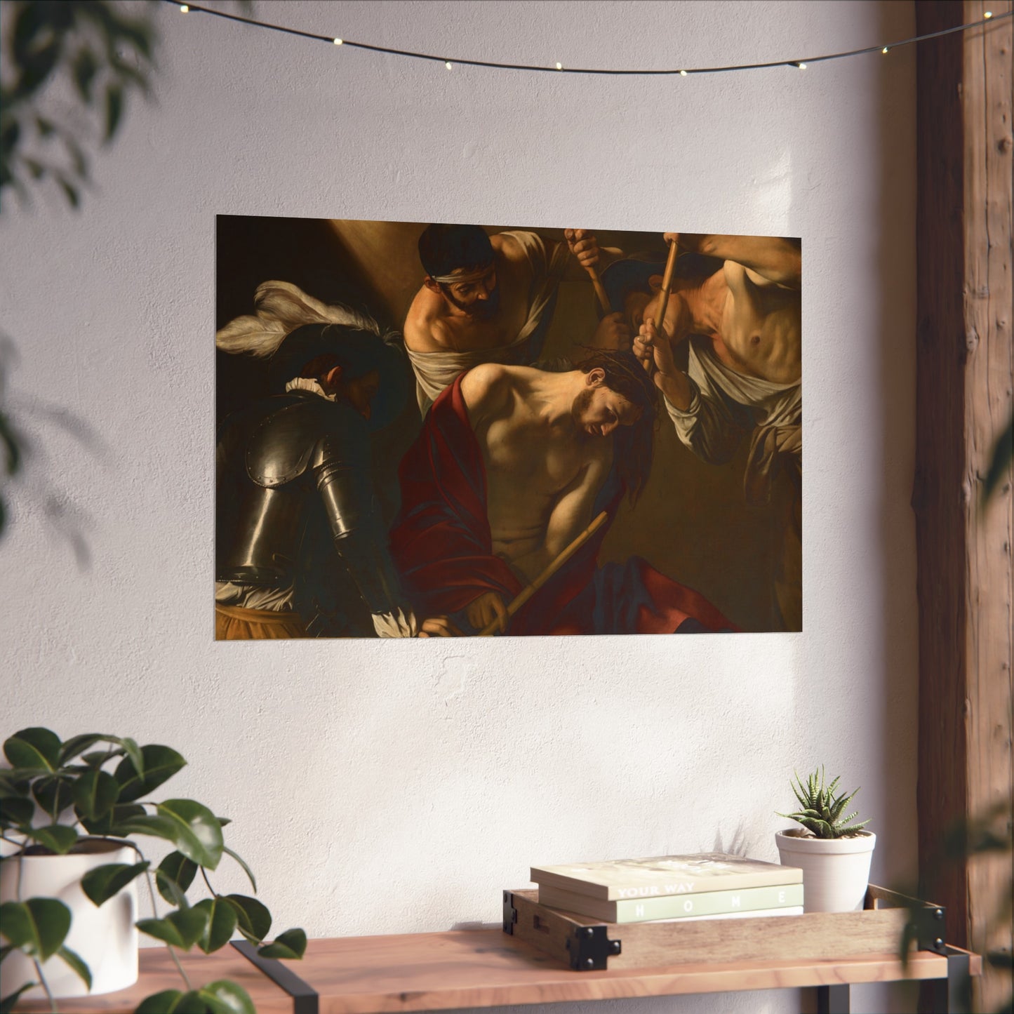 Michelangelo Merisi, called Caravaggio - The Crowning with Thorns - Google Art Project | Fine Art Poster