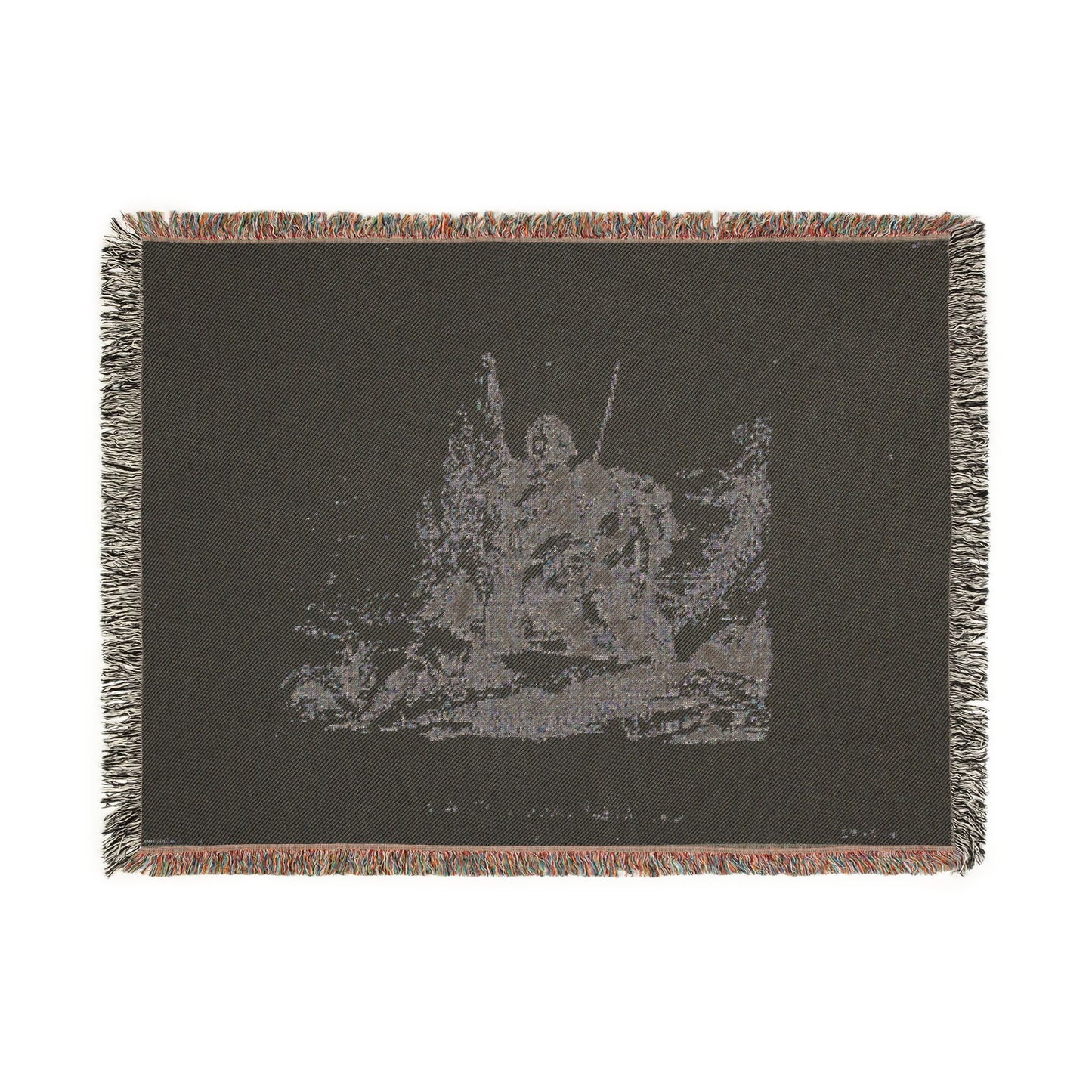 Giovanni Battista Tiepolo - Three Soldiers and a Boy, from Capricci | Woven Tapestry Blanket