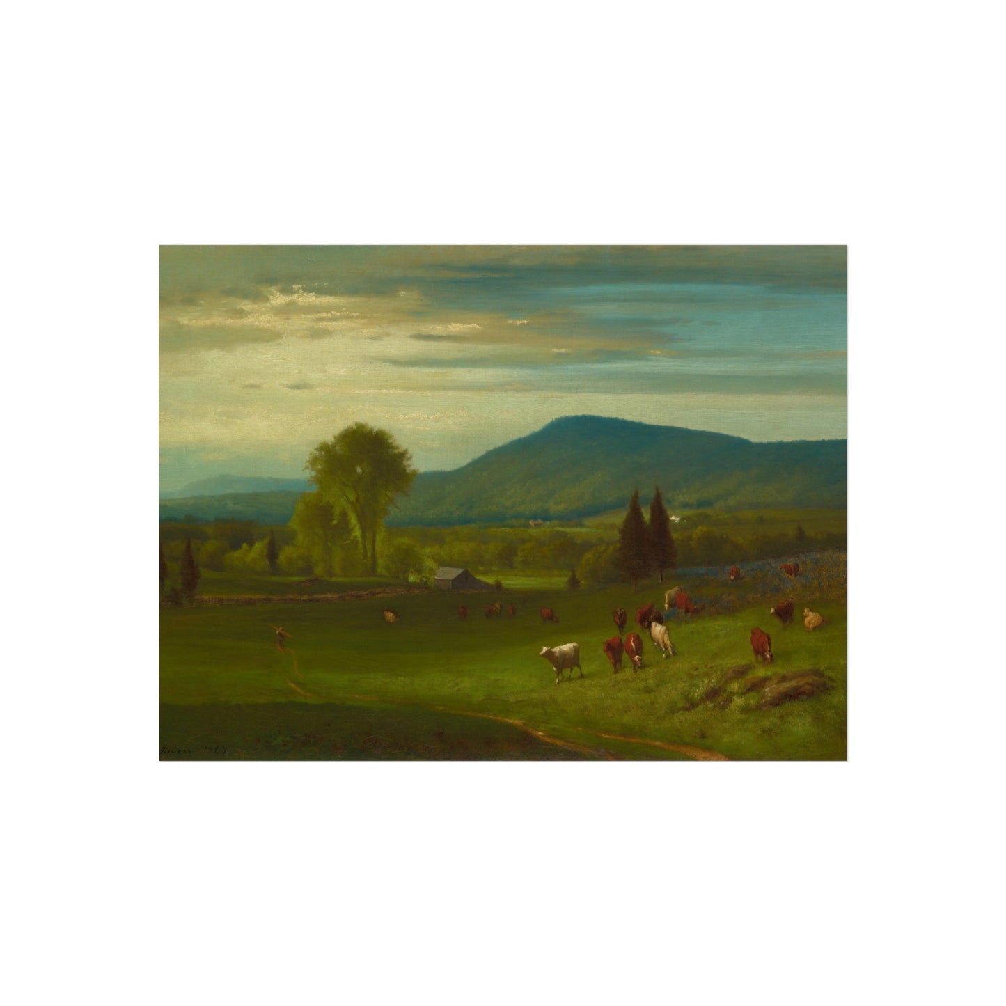George Inness - Summer in the Catskills | Fine Art Poster