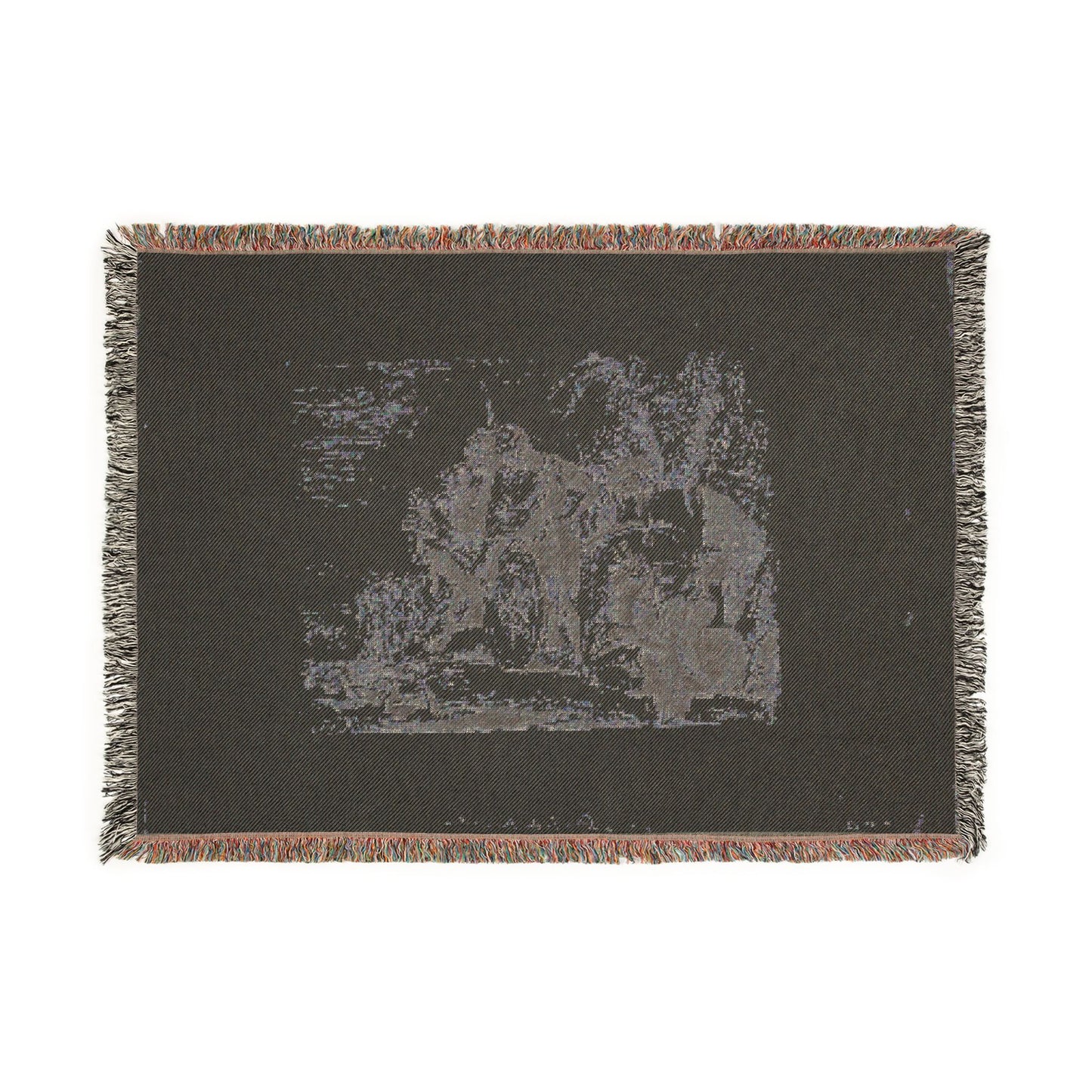 Giovanni Battista Tiepolo - The Astrologer and the Young Soldier, from Capricci | Woven Tapestry Blanket