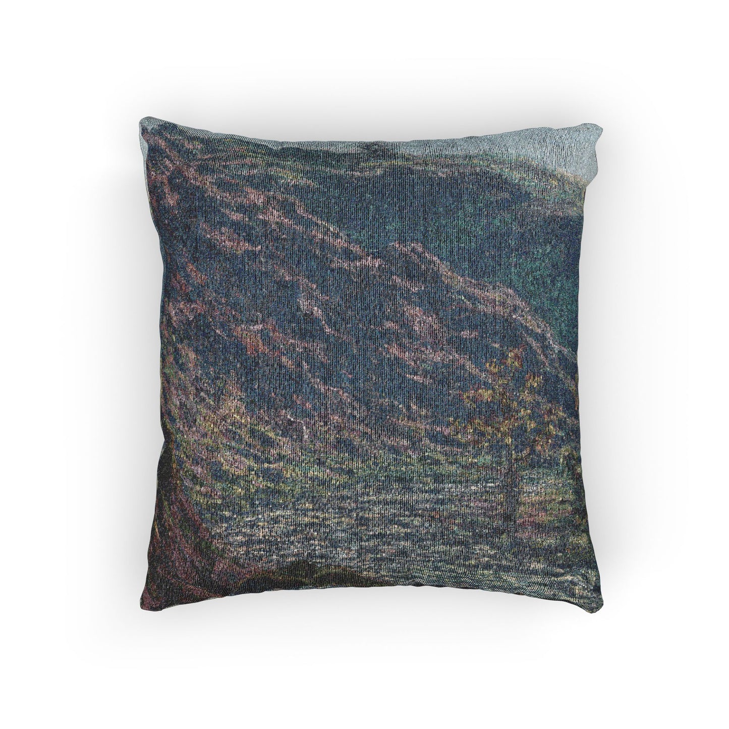 Claude Monet - The Petite Creuse River | Woven Pillow