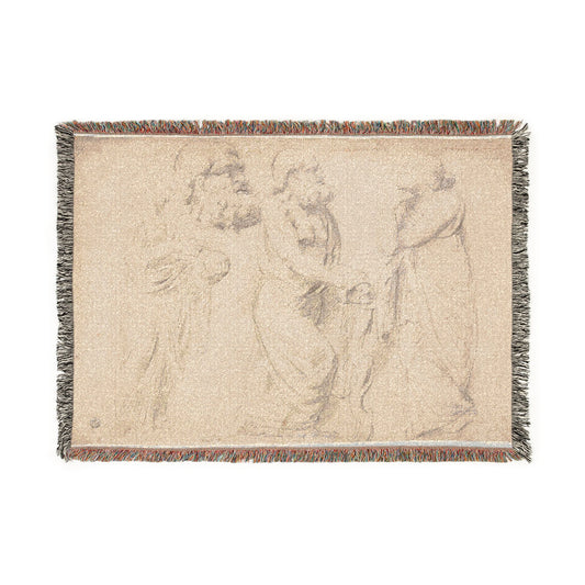 Studies of a Roman Sarcophagus — Rubens Tapestry Blanket
