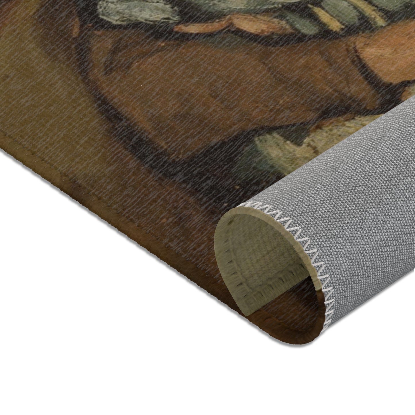 Francisco José de Goya y Lucientes - Friar Pedro Binds El Maragato with a Rope | Area Rug