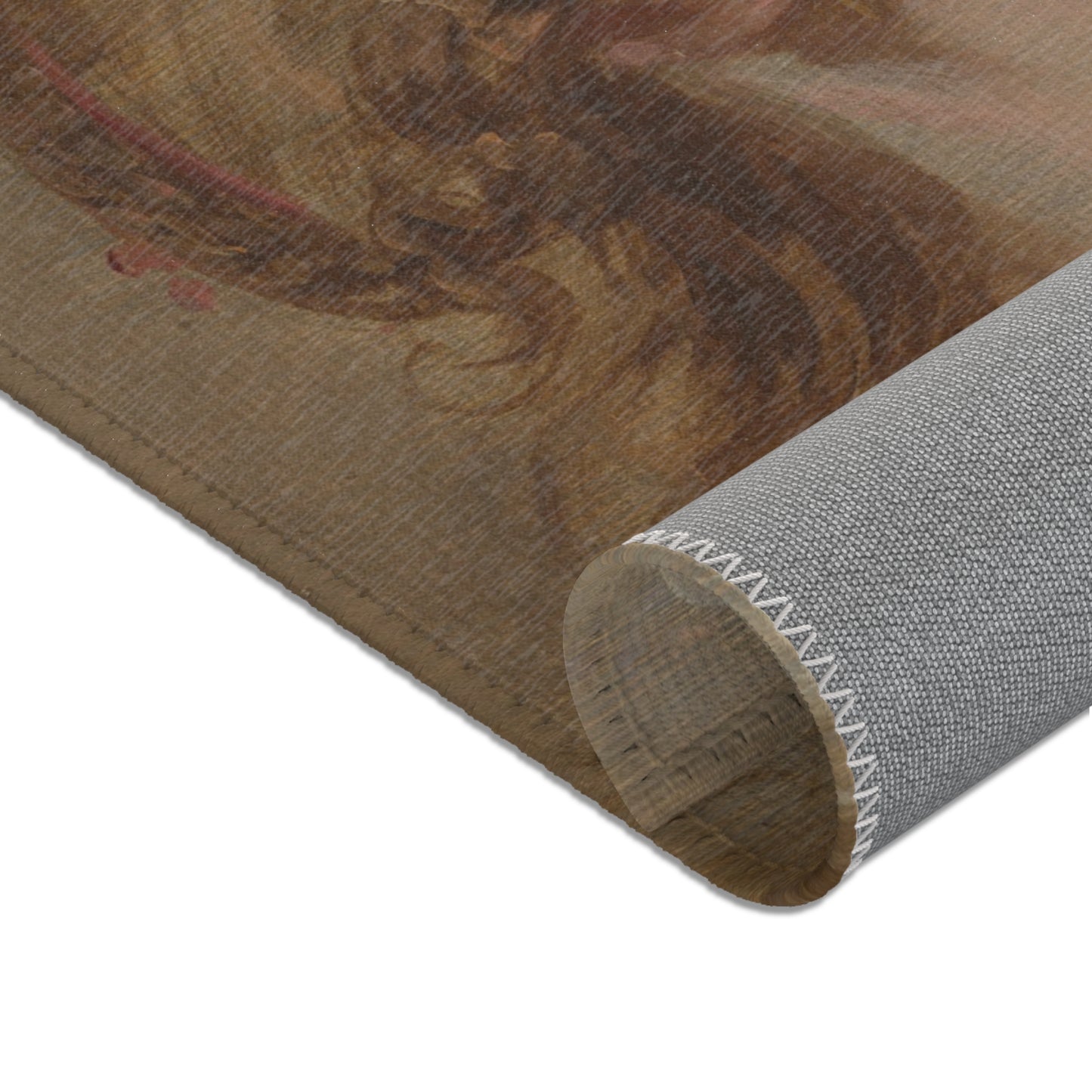 Anthony van Dyck - Head of a Girl | Area Rug