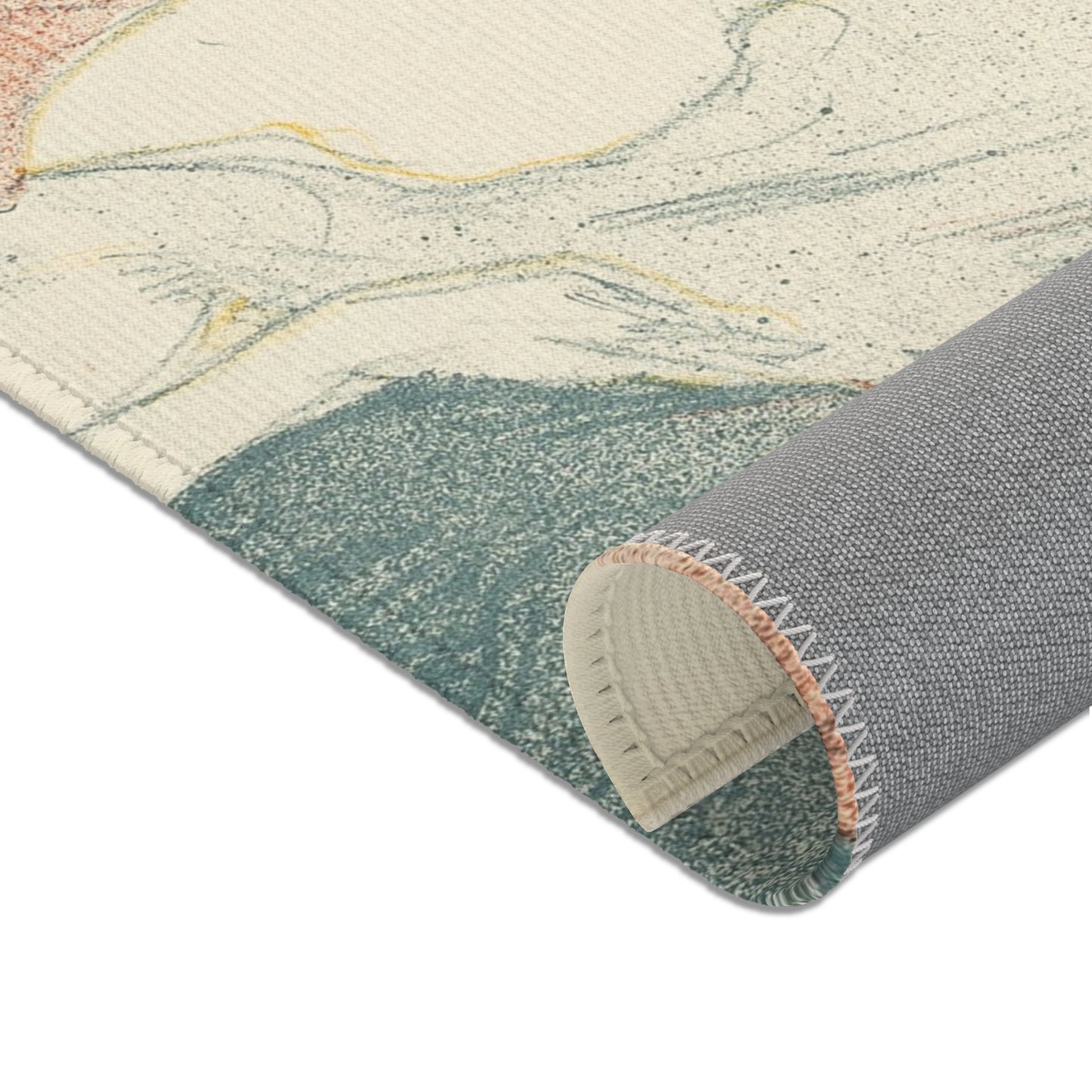Henri de Toulouse-Lautrec - Debauchery (second plate) | Area Rug