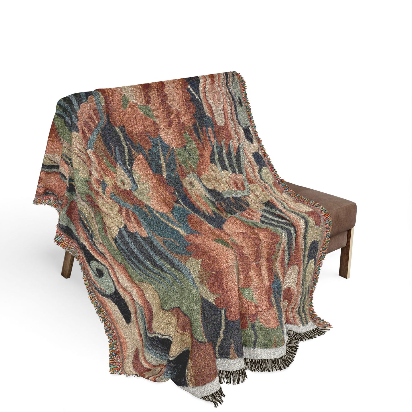 129_rank-badge-buzi | Woven Tapestry Blanket
