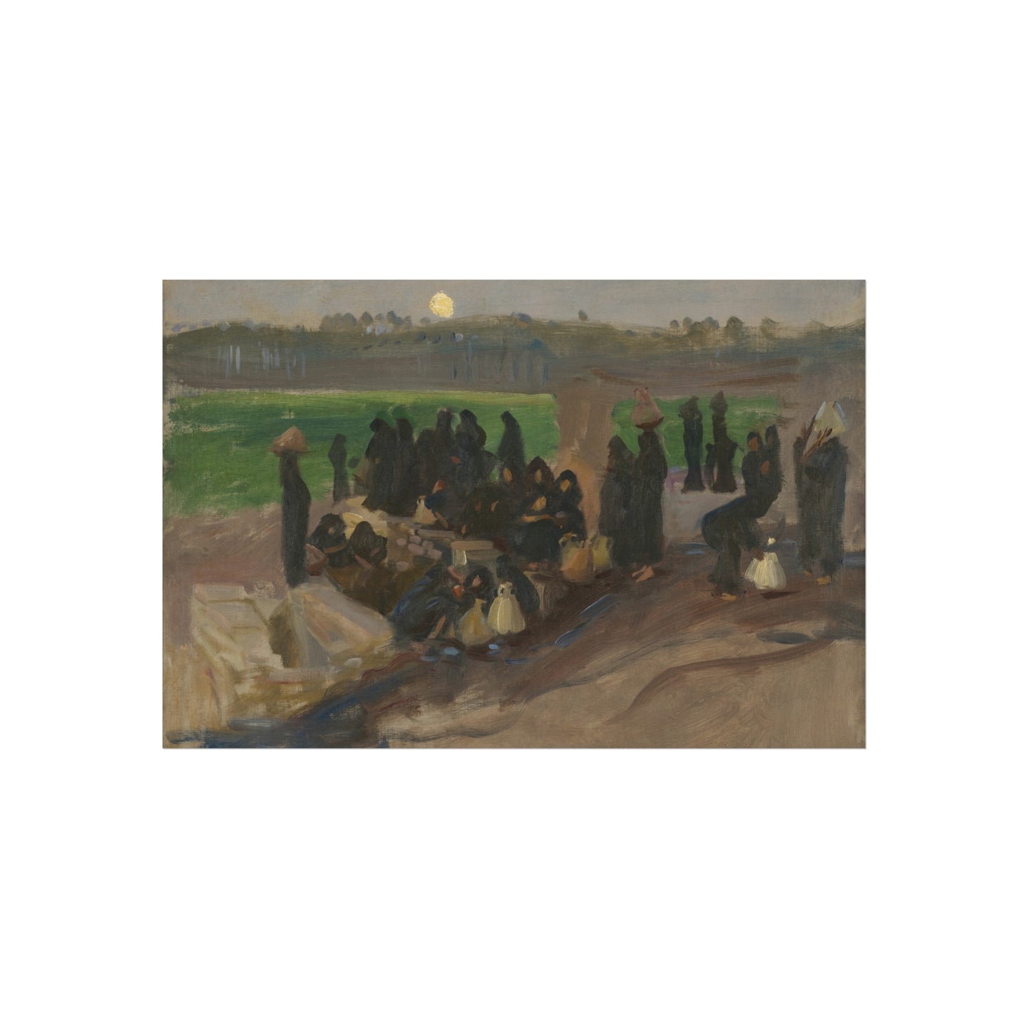John Singer Sargent - Water Carriers on the Nile | Fine Art Poster