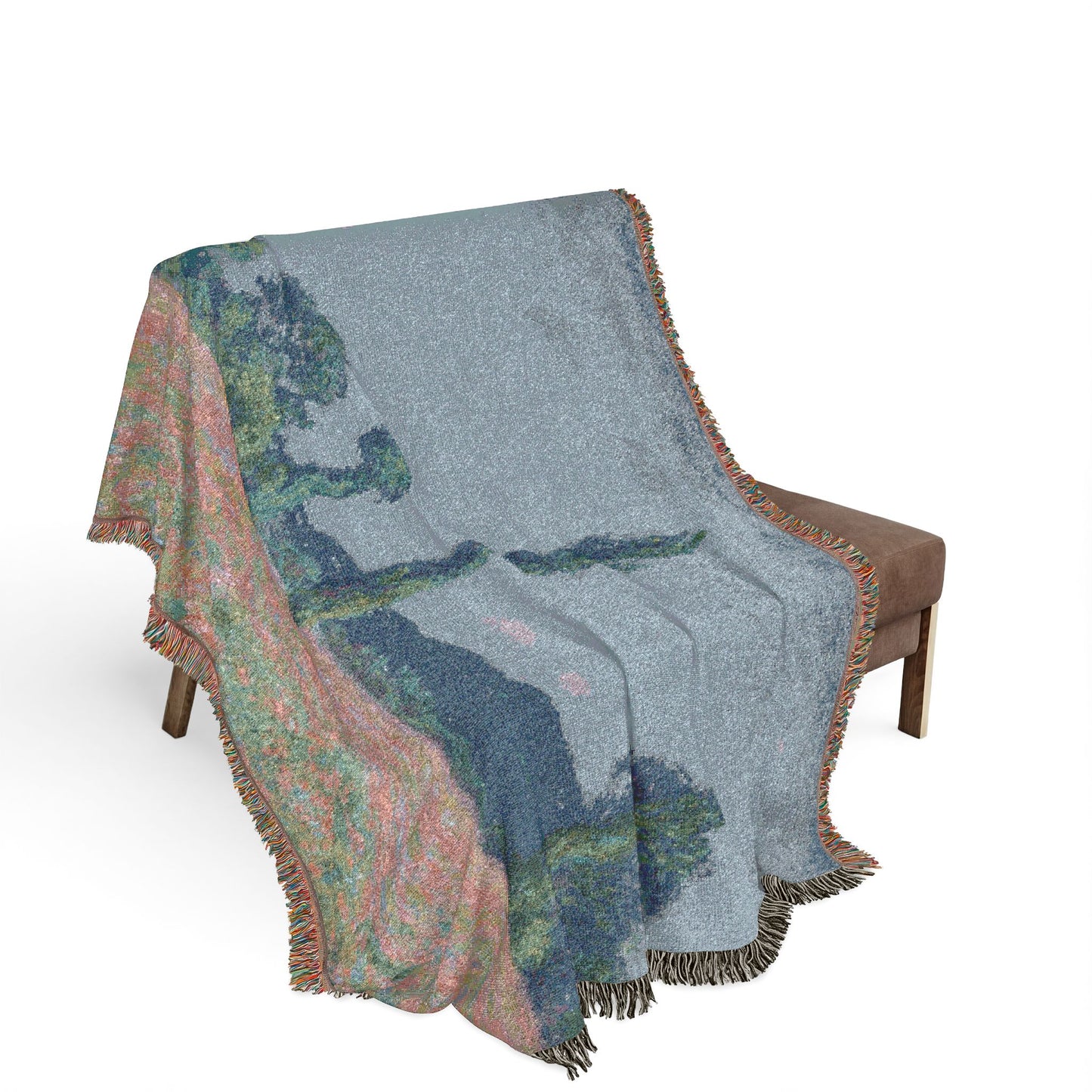 Claude Monet - Poppy Field (Giverny) | Woven Tapestry Blanket