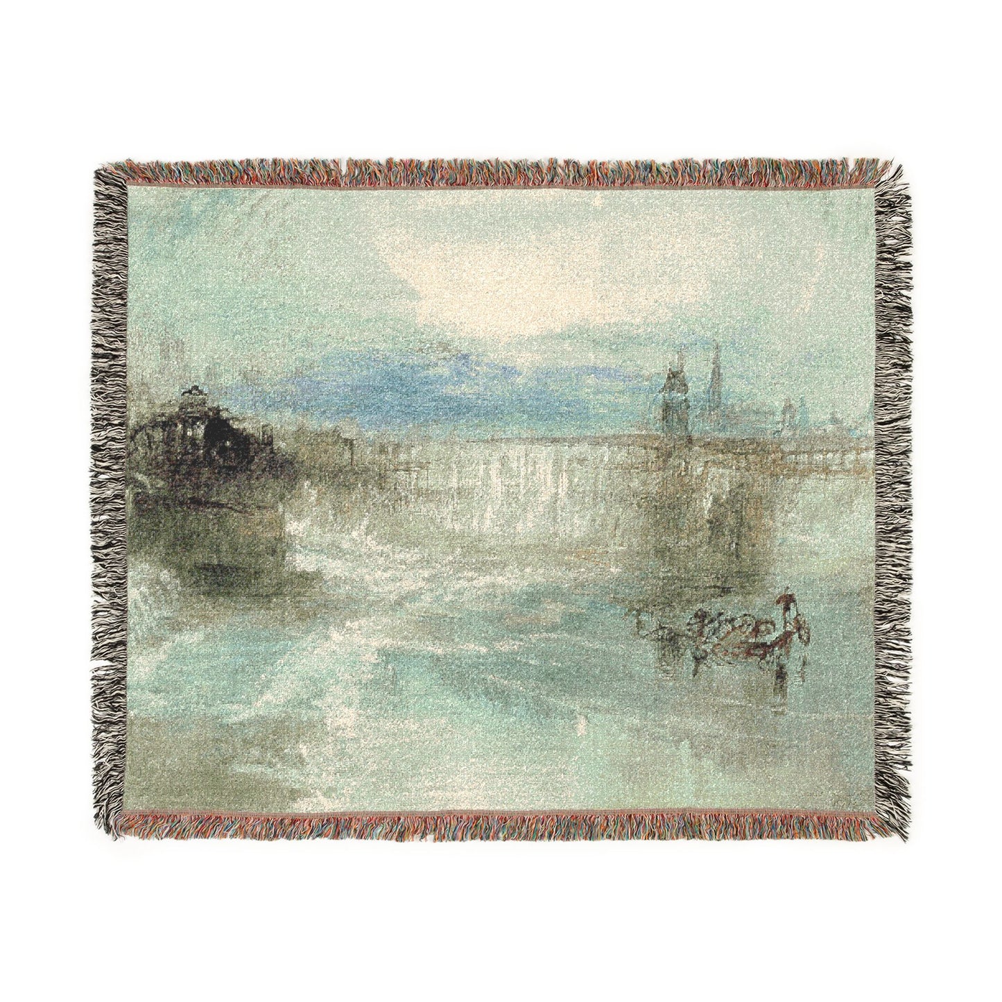 Joseph Mallord William Turner - View of Lucerne | Woven Tapestry Blanket