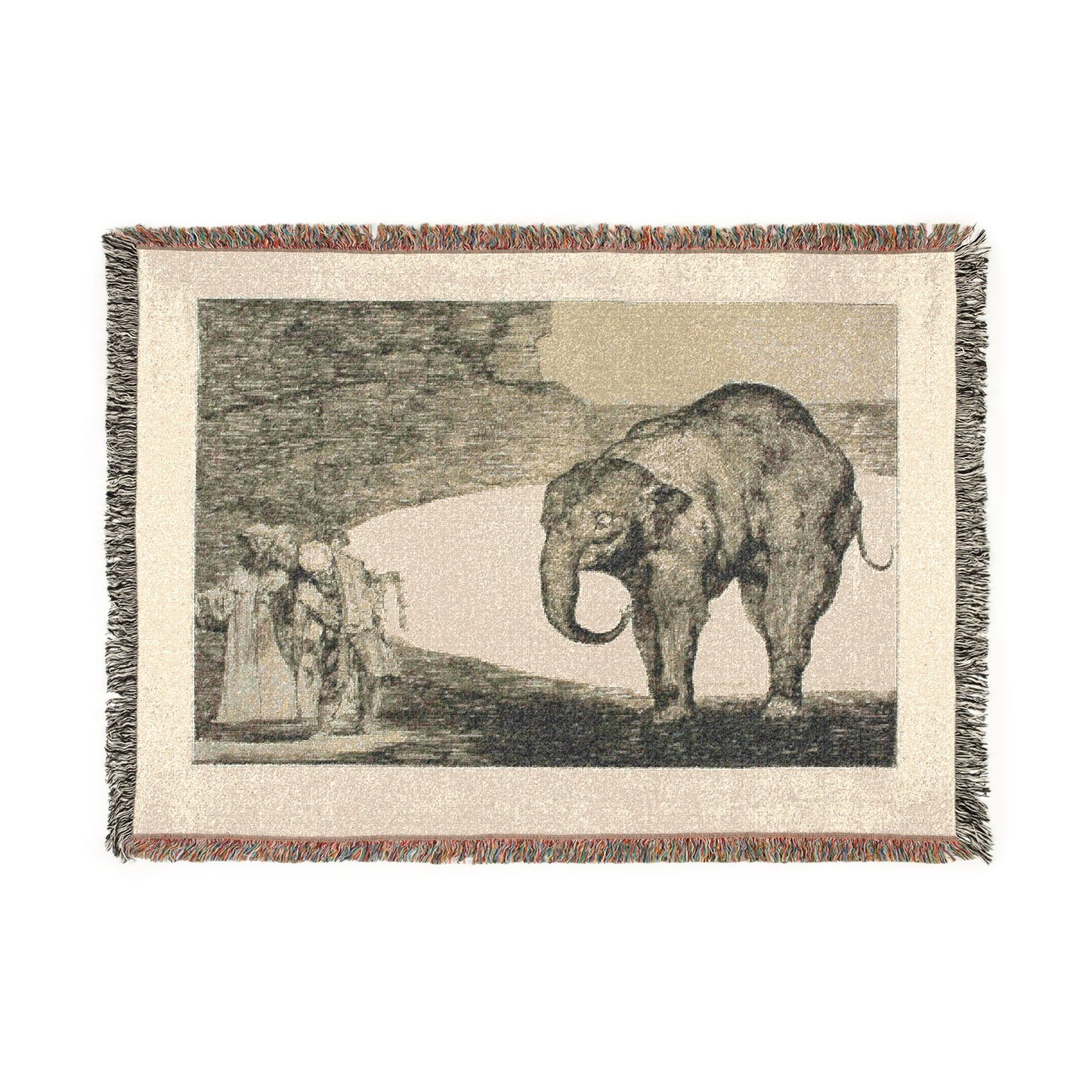 Francisco José de Goya y Lucientes - Animal Folly, from Disparates | Woven Tapestry Blanket