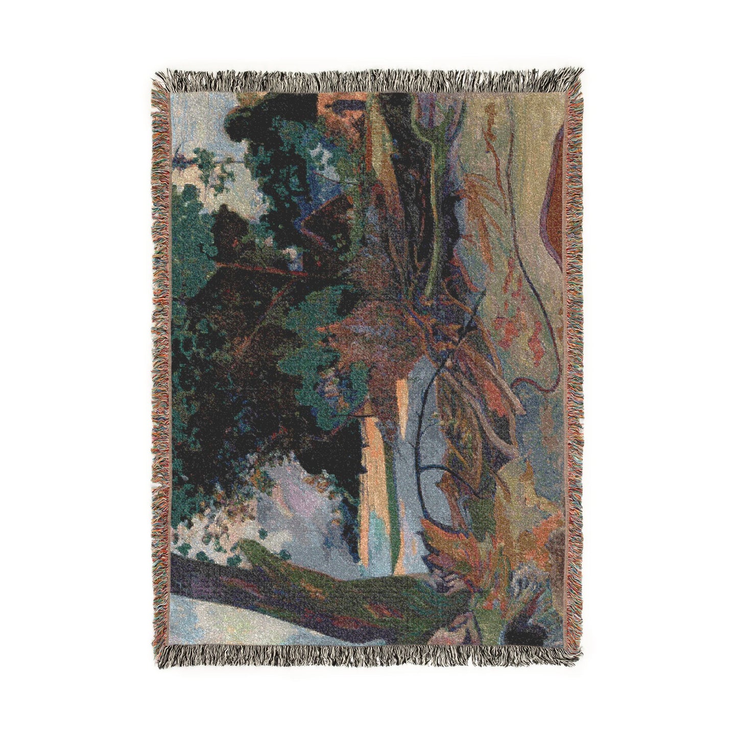 Paul Gauguin - Te burao (The Hibiscus Tree) | Woven Tapestry Blanket