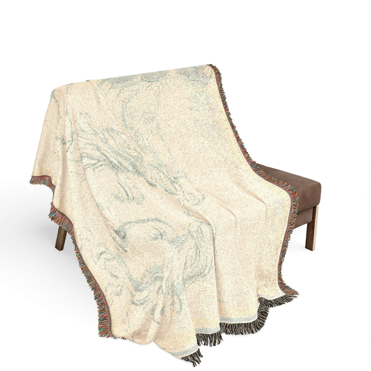 Perseus and the Gorgon's Head (style of David) Tapestry Blanket