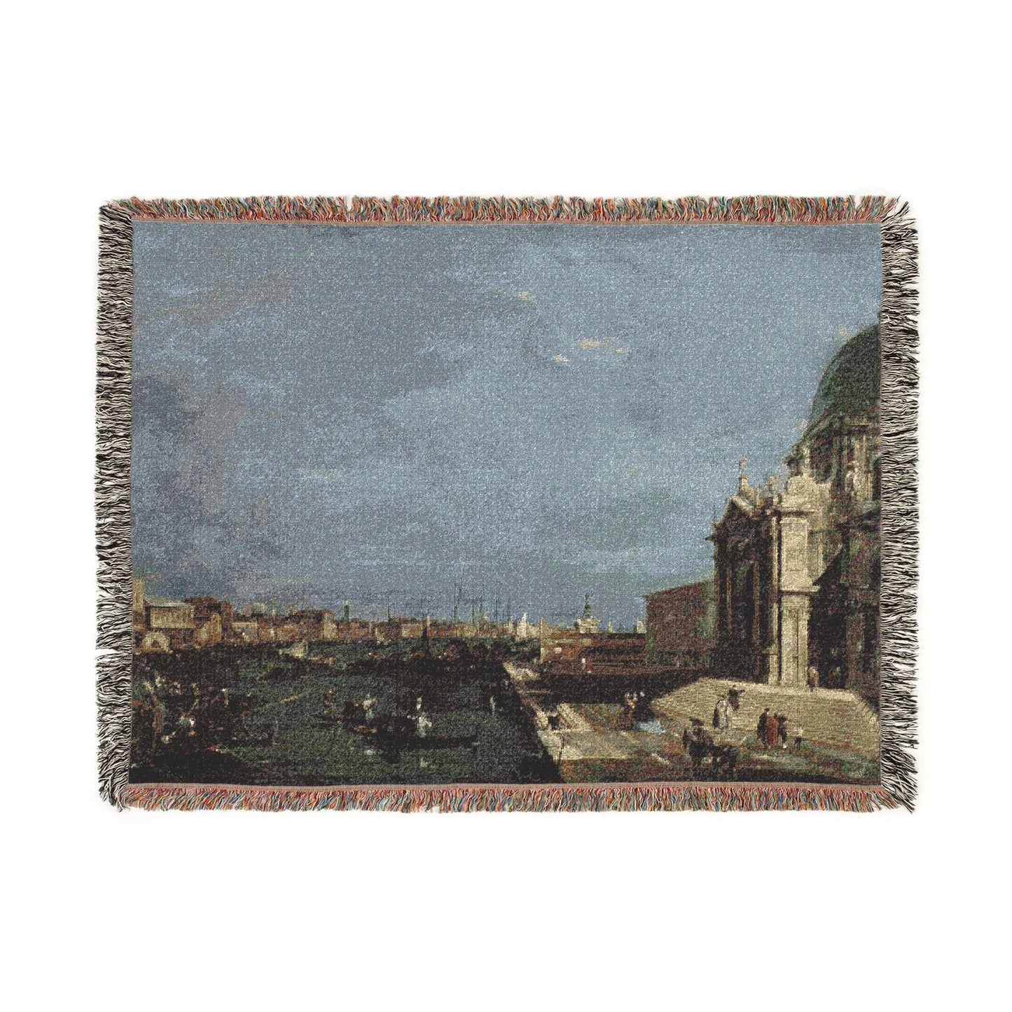 Francesco Guardi - The Grand Canal, Venice | Woven Tapestry Blanket