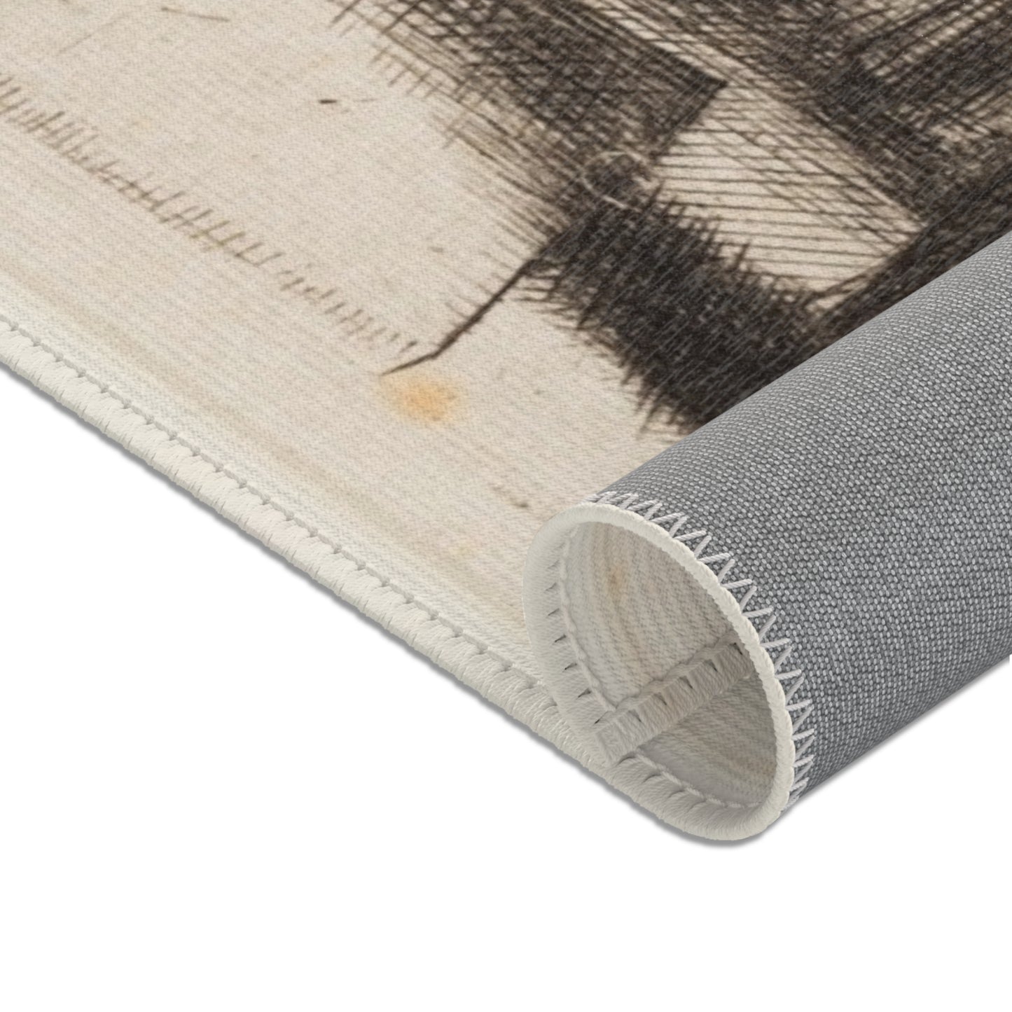 Rembrandt van Rijn - Jews in the Synagogue | Area Rug