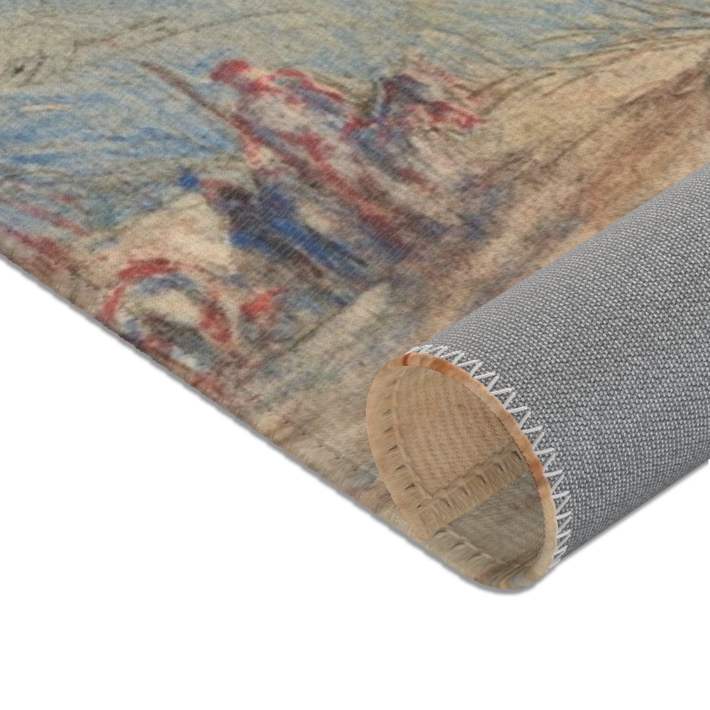 Joseph Mallord William Turner - Mussooree and the Dhoon from Landour | Area Rug