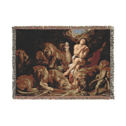 Daniel in the Lions' Den — Rubens Tapestry Blanket