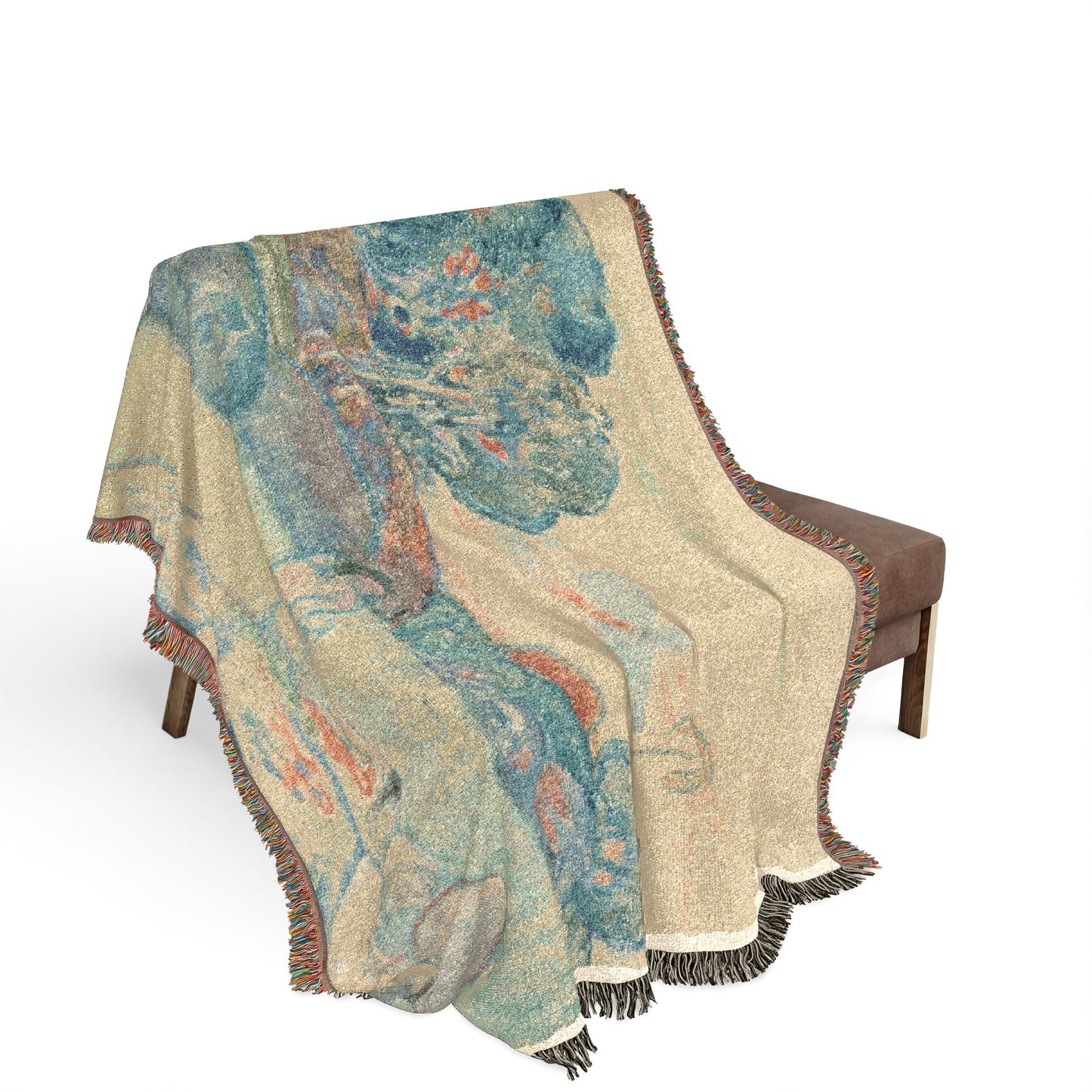 Paul Gauguin - Tahitian Landscape | Woven Tapestry Blanket