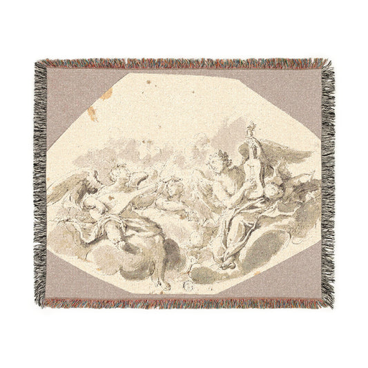 Musician Angels — Tiepolo Tapestry Blanket
