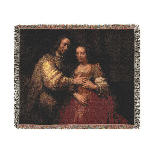 The Jewish Bride — Rembrandt Tapestry Blanket