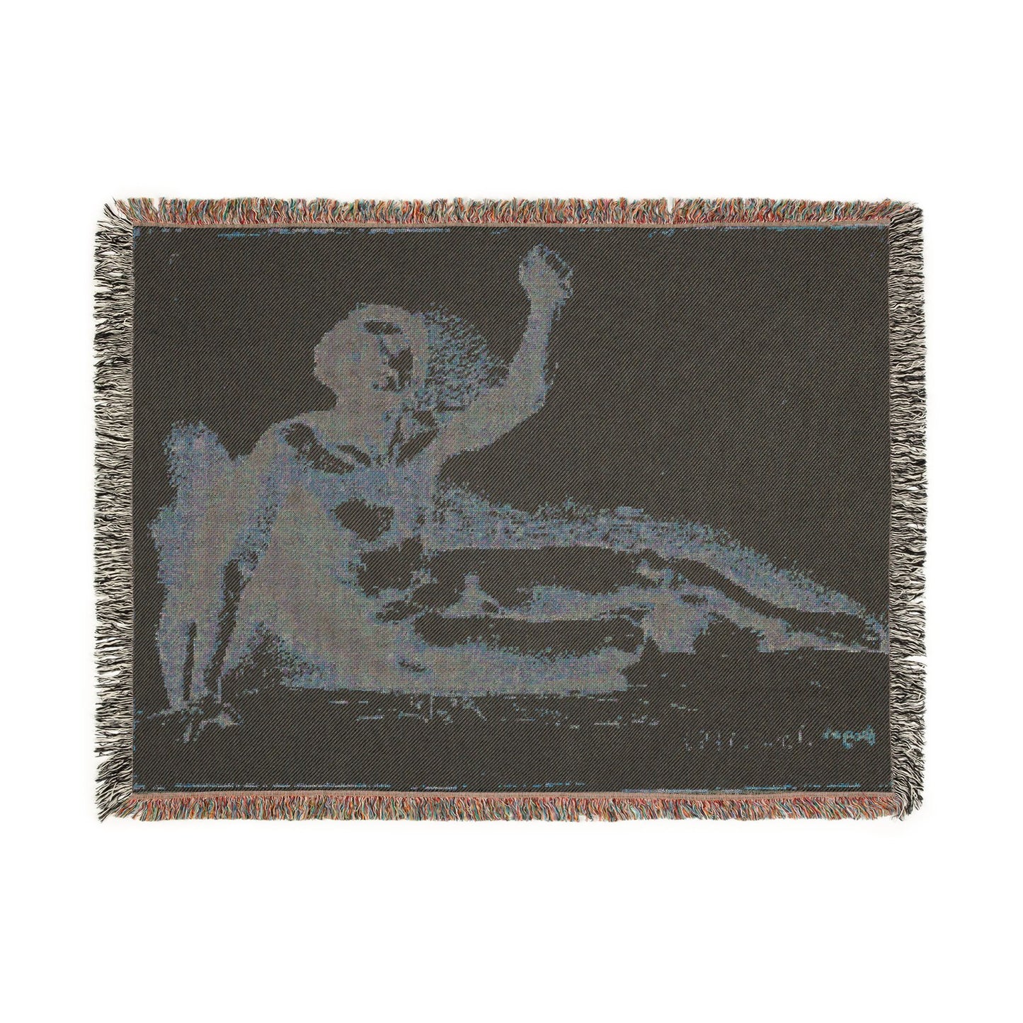 Hilaire Germain Edgar Degas - Study of a Male Nude | Tapestry Blanket