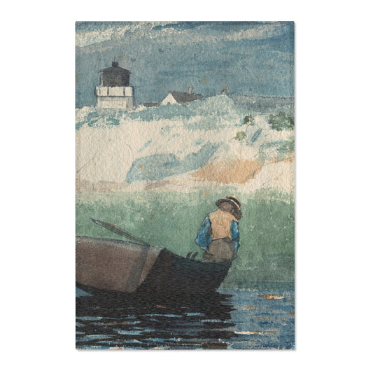 Boy in Boat, Gloucester — Homer Area Rug