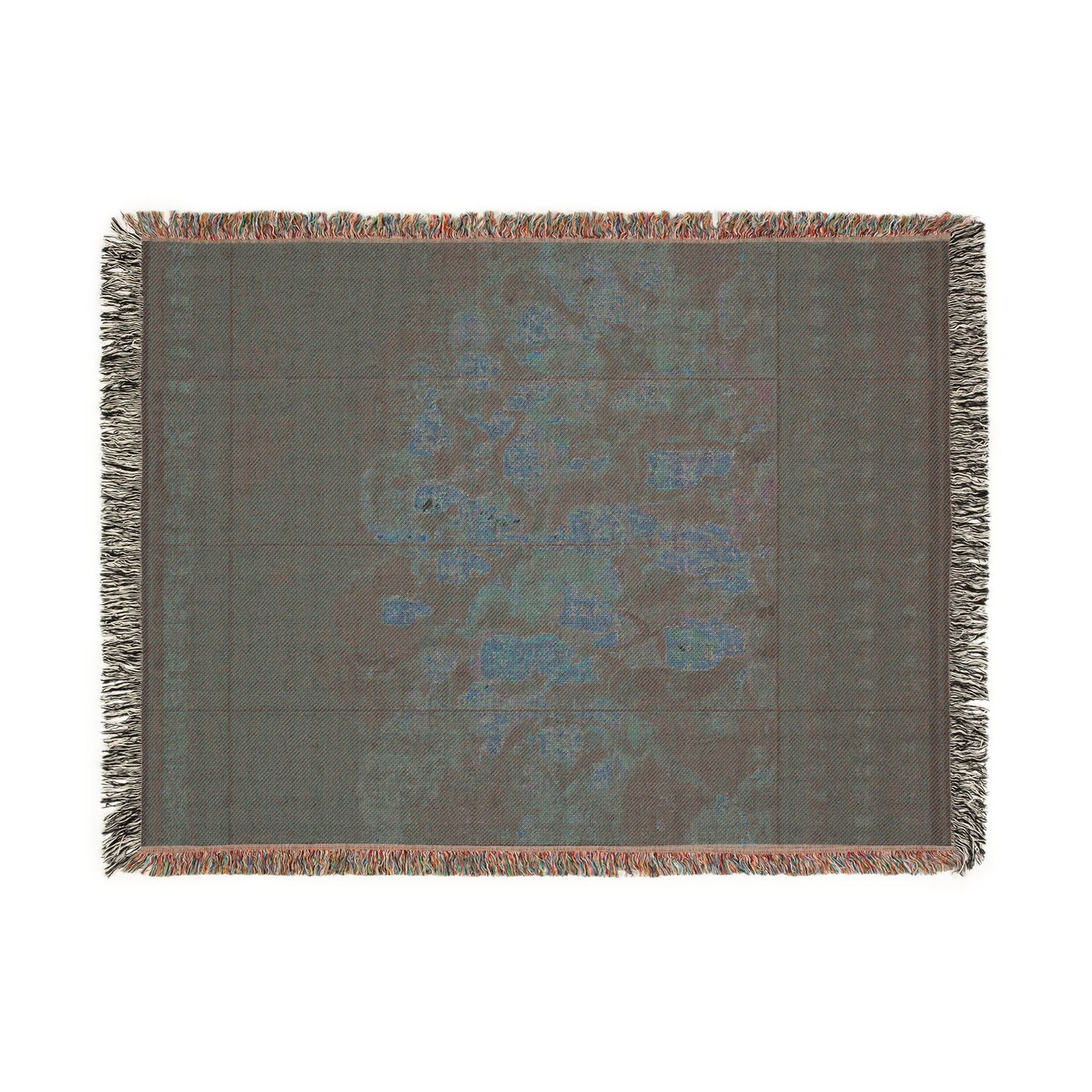 Buddhist Deities Woven Throw Blanket