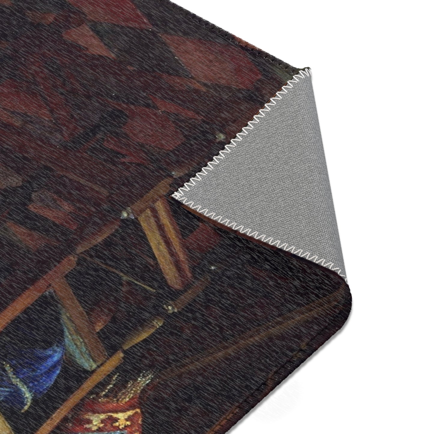 Jan Vermeer van Delft - The Glass of Wine - Google Art Project | Area Rug